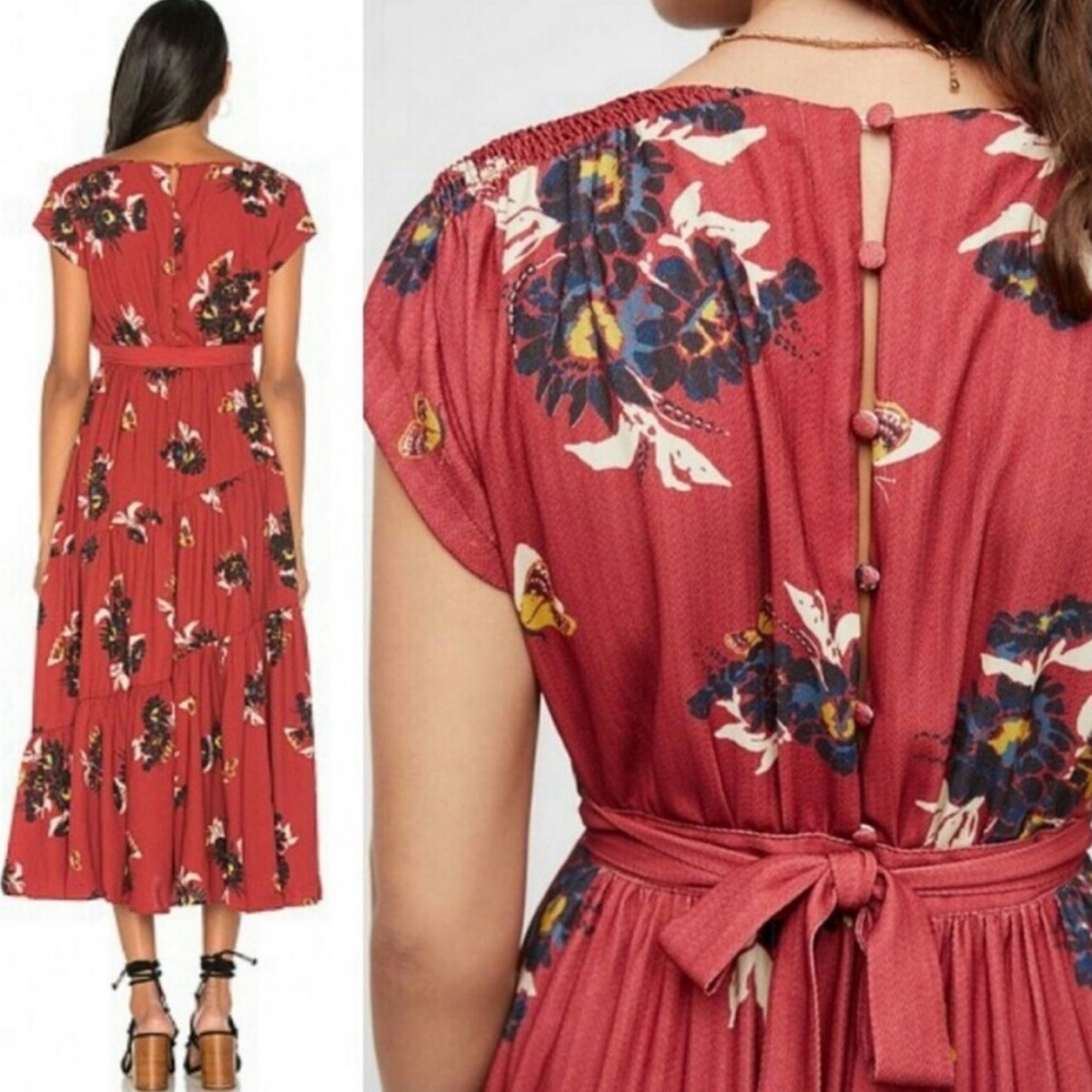 Free People All I Got Maxi Dress size 6 - Picture 4 of 11
